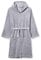 Playshoes Unisex Kinder Fleece-Bademantel Morgenmantel, grau, 134/140