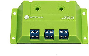 WATTSTUNDE® PEKO 03 Solar Laderegler 3 A