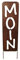 Küstenambiente Maritime Gartendeko Edelrost Beetstecker Gartenstecker Moin Stele Schild Höhe 100 cm