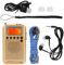 Portable Radio,Multi-Functional All Band Radio Receiver SQ Noise Reduction Supports External Speakers&Inserts Earphones,for Air/FM/AM/SW/VHF/CB Band