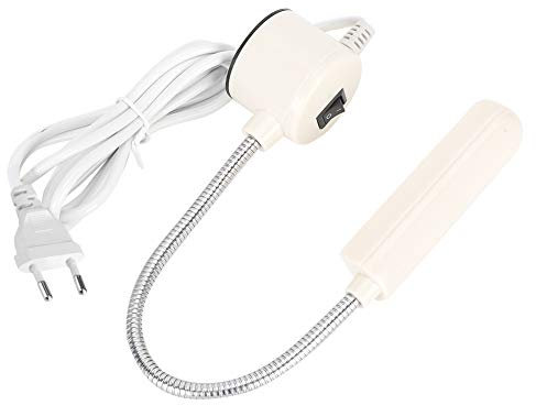 LED Nähmaschine Lampe Nähmaschine Licht Schwanenhals Licht Lampe Einstellbares Nähen Arbeitslicht mit Magnetfuß für alle Nähmaschine Leuchte (6W)