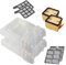 Set 12 sacchetti per aspirapolvere + 12 Profumi + 2 Filtro HEPA + 2 Filtro motore adatti per Vorwerk Folletto VK 135 136 - VK135, VK136 - FP 135 136 - FP135/136 - con microfibra speciale