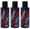 Manic Panic Ultra Violet Amplified Creme, Vegan, Cruelty Free, Purple Semi Permanent Hair Dye 3 x 118ml