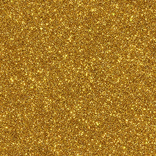 plottiX 101383 Aufbügelfolie, Gold, 32 x 50cm