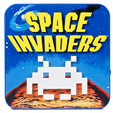 Numskull Offizielle Space Invaders 3D-Schreibtischlampe für Schlafzimmer, Büro, Zuhause, Arbeitszimmer, Arbeit – Offizielles Space Invaders Merchandise