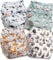 Littles and Bloomz FLP2-0406 Windel, wiederverwendbar, Standard-Popper, 4 Windeln