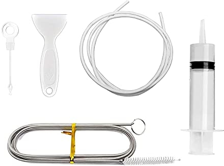 Fridge Drain Hole Remover Cleaning Brush Tool Kit,Refrigerator Drain Dredging Tool,Reusable Cleaning Set for All Refrigerators,Freezers and Wine Cabinets Kitchen