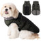 Savlot Wärme hundemantel Winddicht hundejacke Reflektierend hundemantel für kleine Hunde Hundemantel Grosse Hunde Mit Reißverschlussl Mit Reißverschluss Grün XS