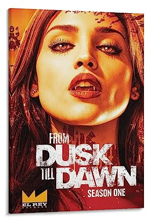 BAOCE Filmposter From Dusk Till Dawn (5) Poster, coole Kunstwerke, Wandkunst, Leinwanddrucke, hängende Bilder, Poster, 50 x 75 cm