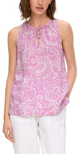 s.Oliver Blusenshirt aus Viskose mit All-Over-Print