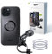 SP CONNECT Bike Bundle II | SPC+ | kompatibel mit iPhone 15 | Handyhalter für Fahrradlenker | Mountainbike Rennrad Handy Halterung