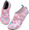 SAGUARO Kinder Badeschuhe Wasserschuhe Jungen Mädchen Schwimmschuhe Strandschuhe Kleinkind rutschfest Barfußschuhe, Touch X, Krepp Rosa, 30/31 EU