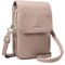 befen Real Leather Phone Bag for Women Mini Ladies Cross Body Bag Small Pink Crossover Bgas for Women UK with Removable Strap