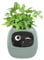 NONDK Ivy pot de fleurs intelligent rechargeable par USB pour décoration d'intérieur rend la culture de plantes facile et amusante Vert