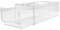 DriKou Conteneurs De Réfrigérateur à Tiroirs, Rangement Frigo Transparent, boîte de rangement empilable Avec évent d'échappement, conteneurs de stockage de fruits et légumes for boite rangement frigo