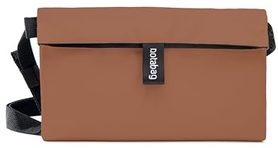 Notabag Crossbody Tasche (Copper) – Vielseitige Tragetasche, Handtasche & Umhängetasche – Innovatives Design aus recycelten Materialien – Handgefertigte Umhängetasche Damen