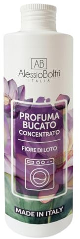 AlessioBoltri | Deo Bucato Fiori di Loto - Profumatore Concentrato 400 ml per Lavatrice