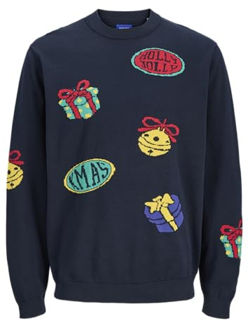 JACK & JONES Herren Jorholiday Knit Crew Neck Jnr