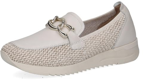 CAPRICE Slipper Materialmix Leder/Textil G-Weite