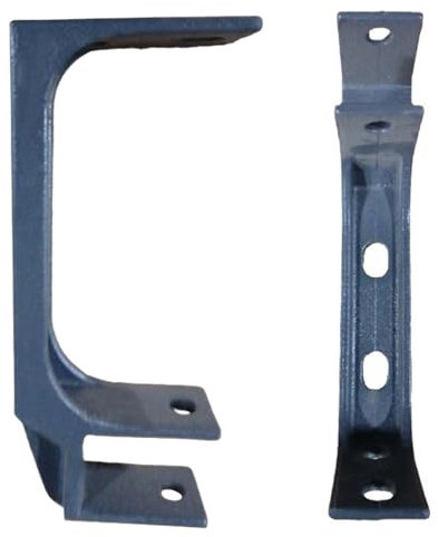 Markisenhaltern – Halterung aus massivem Metall, Montage-Set mit Tönung für Terrasse | Tragbares Montage-Set zur Befestigung der Markisen, einziehbar, robuste Ersatzbeschläge für den Cad