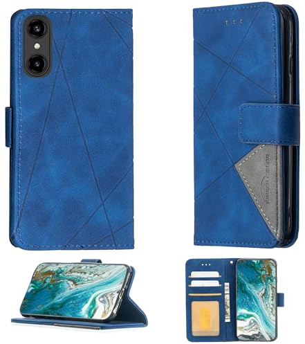 Aroepurt Coque Compatible pour Logicom Comet Coque Étui Housse Case Support [avec Trempé 9H Protection D'écran] BF05 Blue