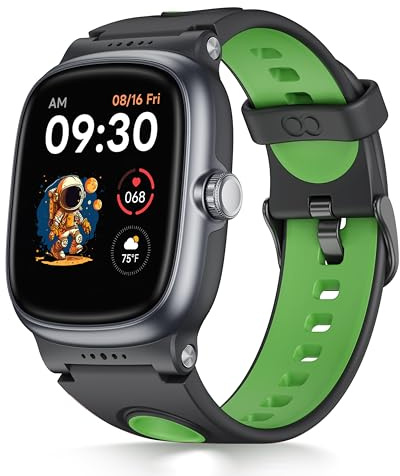 anyloop Kinder Smartwatch für Jungen und Mädchen, Fitness Aktivitäts Tracker Uhr,19 Sportmodi,Herzfrequenz Schlafmonitor,Kindergeschenke für Teenager,Alarm Clock