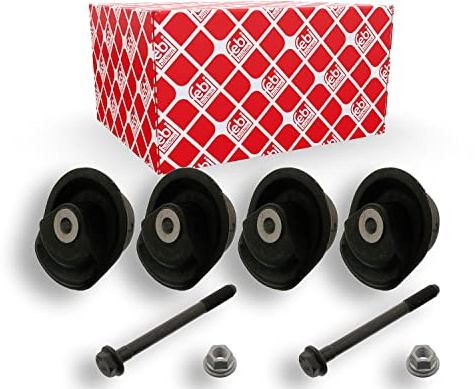 febi bilstein 01201 Achskörperlagersatz mit Schrauben und Muttern, 1 Stück | Kompatibel mit: VW PASSAT B3/B4, PASSAT B3/B4 Variant