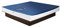 Premium Comfort Wasserkern für Wasserbett oder Wasserbettmatratze - für Bettgröße 200x210 cm - Bettaufbau: Solo - Softsideumrandung: innen keilförmig - Höhe innen: 20-23 cm - Beruhigungsstufe 90% / F6