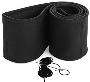 Lenkradbezug Lenkradhülle Lenkradschoner Echt Leder Ø 37-39cm/ 9,5cm