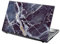 TaylorHe 15.6 inch 15 inch Laptop Skin Vinyl Decal with Colorful Patterns and Leather Effect Laminate MADE IN England Blue Marble Texture