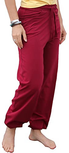 ESPARTO Yogahose Sitaara in Granatrot S
