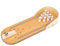 Alomejor Wooden Mini Bowling Spiel Set Interactive Tabletop Bowling Game Geschicklichkeitsspiel für Kinder und Erwachsene Stress Entlasten Spaß Party Favor
