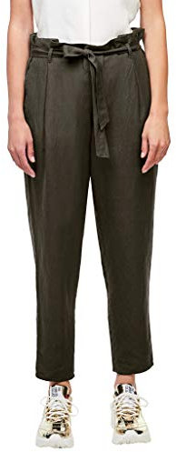 s.Oliver BLACK LABEL Damen 150.10.006.18.180.2042379 Hose, Khaki, 44