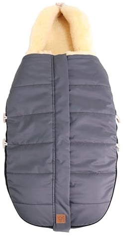 Kaiser ALLEX Lammfell Fußsack medizin (Anthracite)