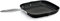 Barazzoni Black Titan Pro, Grill 28 * 28cm, Manico in acciaio rivettato, Antiaderente Titan Pro (5 strati). Adatto ad induzione, Made in Italy
