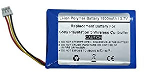 1800mAh 3.7V LIP1708 Replacement Battery For Sony PlayStation 5 PS5 DualSense CFI-ZCT1W Wireless Controller