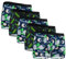 Rick and Morty Boxershorts Herren Lustig, 5er Pack Unterhosen Männer Baumwolle, Pickle Rick Herren Unterhosen (3XL, Schwarz/Blau)