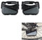 Pedale Velo Plastique AntidéRapantes PéDales - Automatiques De VéLo PéDale ArrièRe Pliantes VTT Trekking Accessoires en RéSine Universelles D'Allongement L'Axe Noires 1 Paire 9.1x9.4cm