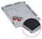 SuperSparSet 10x Scharnierdeckel Set Eurobox NextGen mit Schaumstoff und 2 rote Schiebeschnappverschlüsse | BxT 30x40cm | Eurobehälter, Transportbox, Transportbehälter, Stapelbehälter