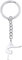 Amaxer Gymnastik Schlüsselanhänger Gymnastik Geschenke Herz Gymnastik Schmuck Inspirational Gymnastik Team Geschenke Kette Schlüsselanhänger (Gymnastik Stil 6)