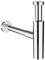 LAUFEN Siphon, DN32, verchromt, mit verlängertem Ablaufrohr, H8939470000001