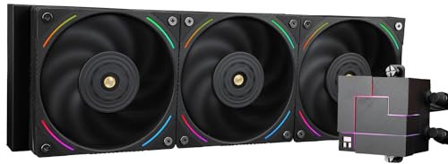 Thermalright Core Matrix 360 Black CPU Liquid Cooler,Efficient PWM Controlled Pump 3000RPM,TL-K12 series PWM Fan×3,for AMD AM4/AM5,Intel 1150/1151/1200/1700/2011