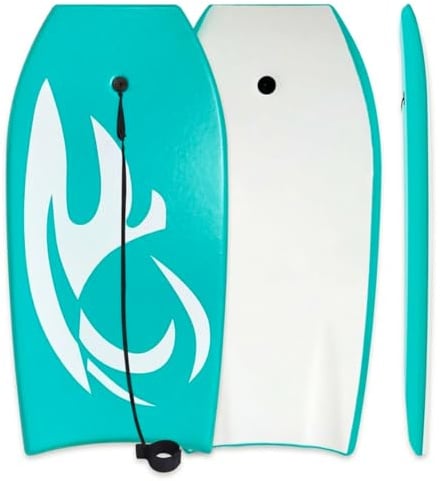 Bo-Toys Bodyboard, leicht, mit EPS-Kern, Türkis, 104,4 cm