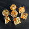 DND Würfel Set Herr der Ringe D4 D6 D8 D10 D% D12 D20 Handgefertigt Kunstharz Scharfkantige D&D Würfel für Dungeons und Dragons Pathfinder Rollenspiele Tischspiele RPG MTG Spiele mit Geschenkbox