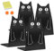 DIFIT 4 unités Serre-Livres Chats，Serre-Livres en Acier Inoxydable，Les Serre-Livres pouvant être utilisés comme Cadeaux conviennent aux écoles, bibliothèques, Bureaux, Cuisines, etc.
