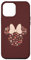 Hülle für iPhone 12 Pro Max Disney Minnie Mouse-Symbol, gefüllt mit Pralinen, Blumen, Herzen, Liebe