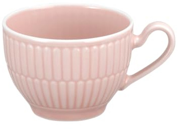 Seltmann Weiden Amina Rosé Espressotasse, 100 ml, Mokkatasse mit dezentem Relief-Muster, Spülmaschinen- und Mikrowellenfest, Porzellan, Rosa