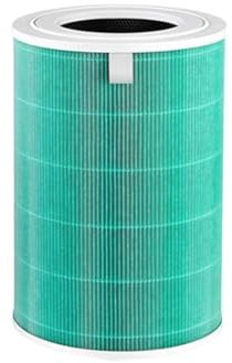 BAMBOOST Replacement Filter Compatible with Xiaomi Mi Air Purifier, 2, 2C, 2H, 2S, 3, 3C, 3H, Pro, 4-Stage Filtration H13 Grade True HEPA Filter and Activated Carbon Filter, Green 1 Pack