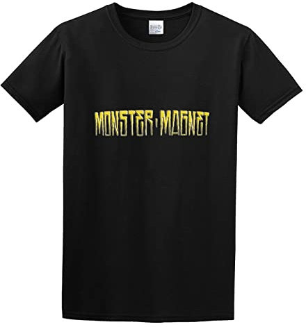 Men's Monster Magnet Logo T-Shirt Black L