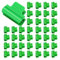 GLFLOW Lot de 40/50 pinces de serrage en plastique pour sécuriser le film et les filets de jardin pour filet (50 pièces de 8 mm)